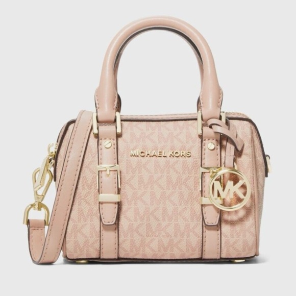 Michael Kors Bedford Legacy Extra-Small Logo Duffle Crossbody Bag - Picture 4 of 15